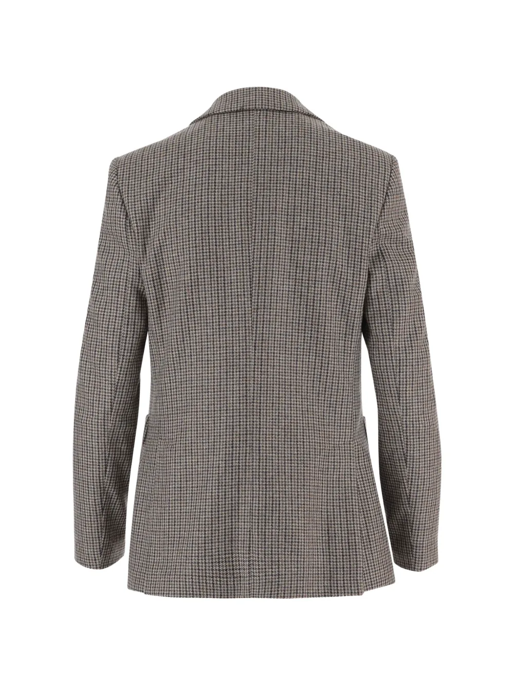 Lardini Blazer met pied-de-poule print Bruin