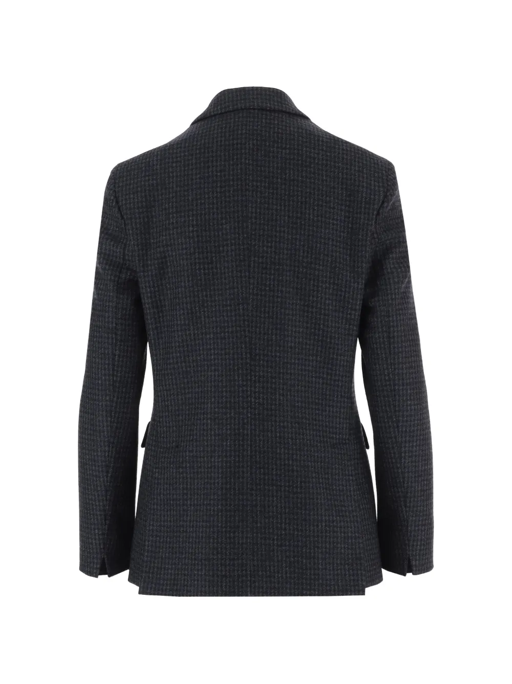 Lardini Houndstooth-pattern Single-breasted Blazer in Black, view 2