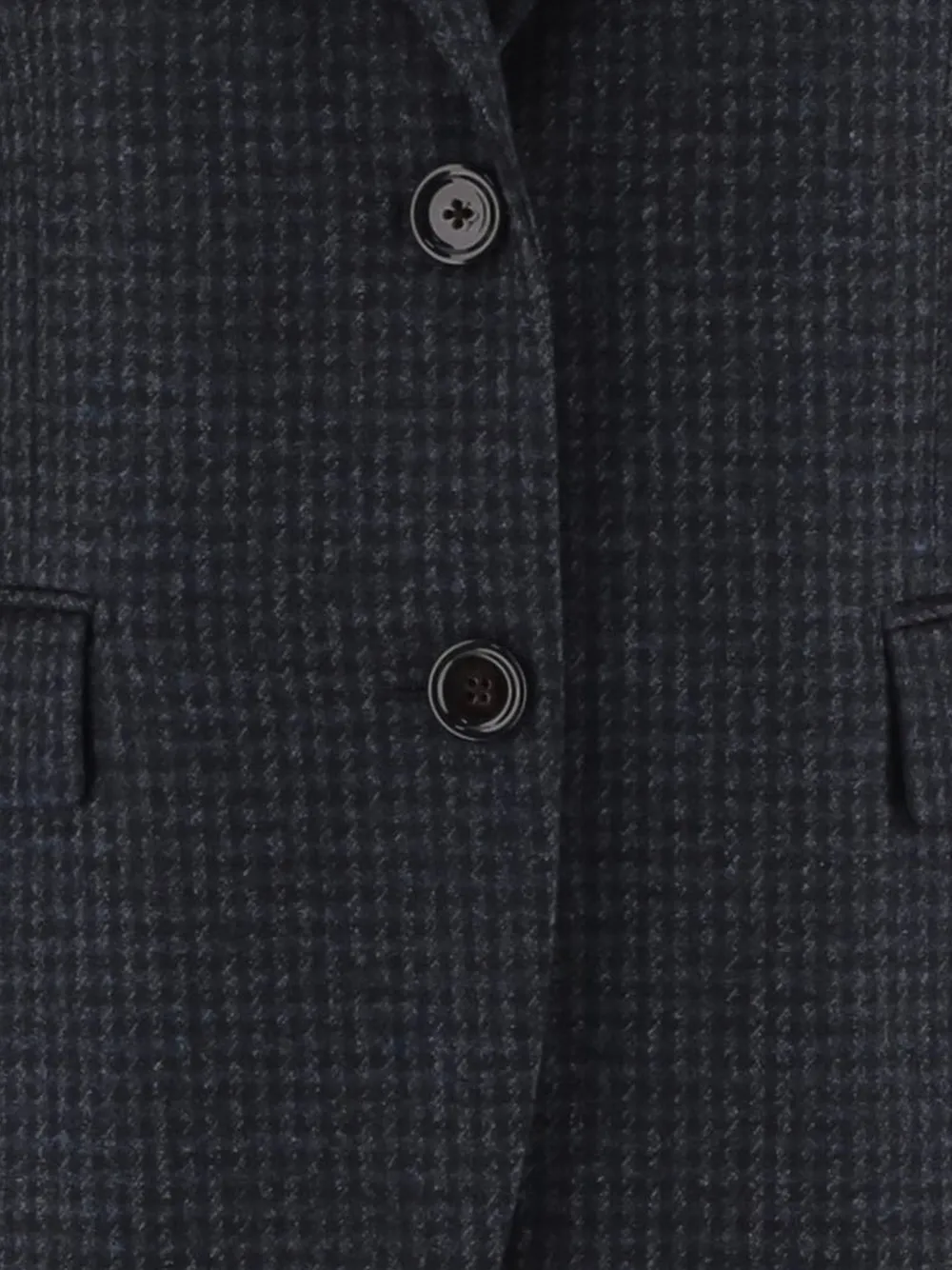 Lardini Houndstooth-pattern Single-breasted Blazer in Black, view 3