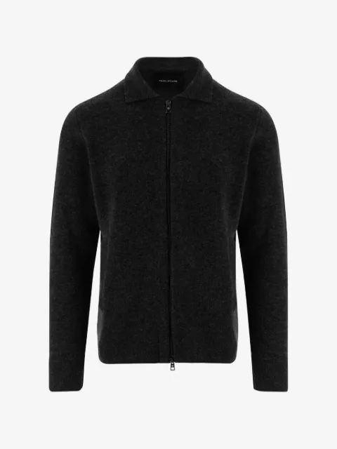 Tagliatore zip-up collared jacket