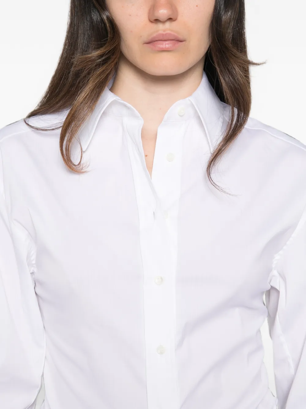 Brunello Cucinelli Blouse met pofmouwen Wit