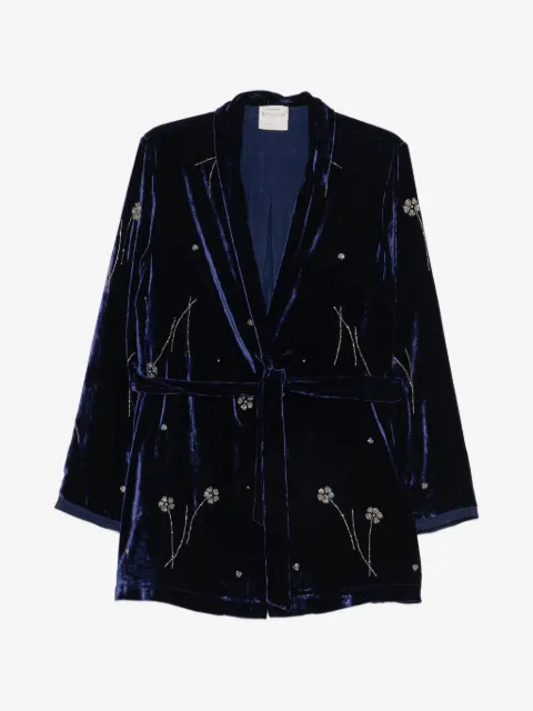 Forte Forte bead-embellished velvet jacket