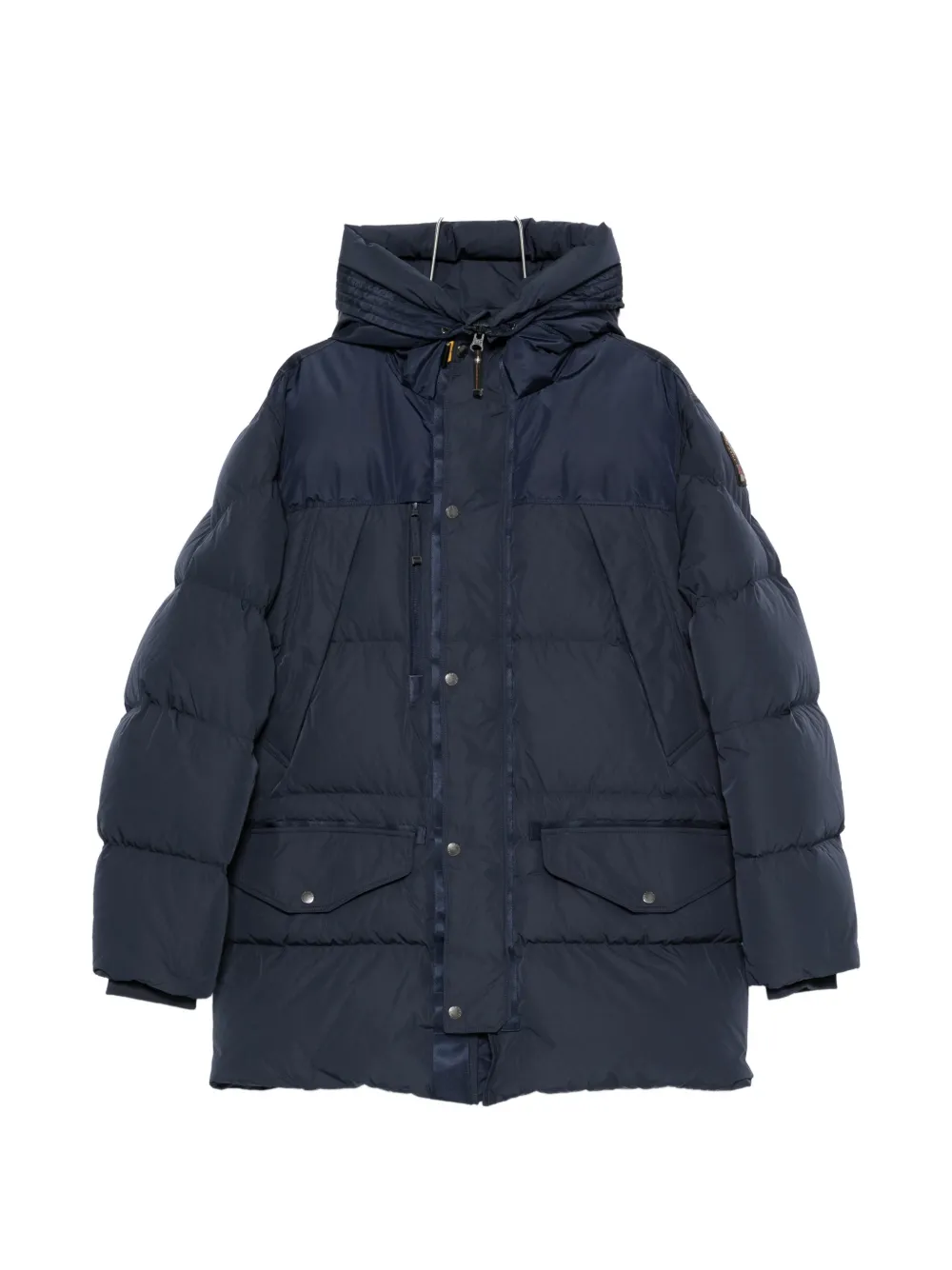Parajumpers quilted hooded jacket - Blau