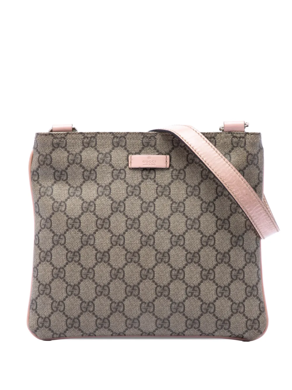 Gucci Pre-Owned 2016-2026 GG Supreme crossbody bag - Toni neutri