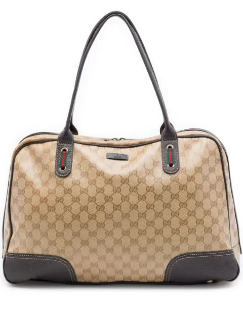Gucci Pre-Owned 2016-2026 GG Crystal Web Princy shoulder bag