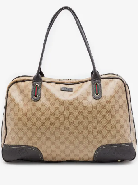 Gucci Pre-Owned 2016-2026 GG Crystal Web Princy shoulder bag