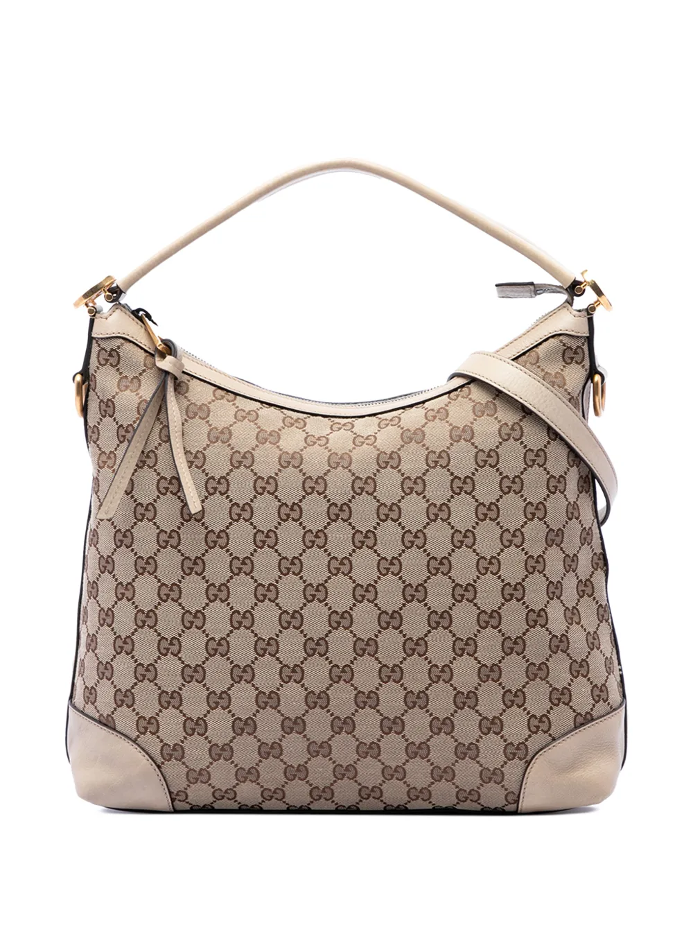 Gucci Pre-Owned 2016-2026 Small GG Canvas Miss GG Hobo satchel - Toni neutri