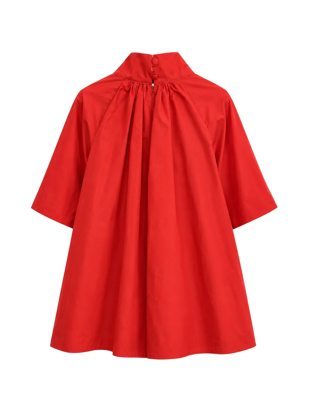 Mi Sol Jurk met strikdetail Rood