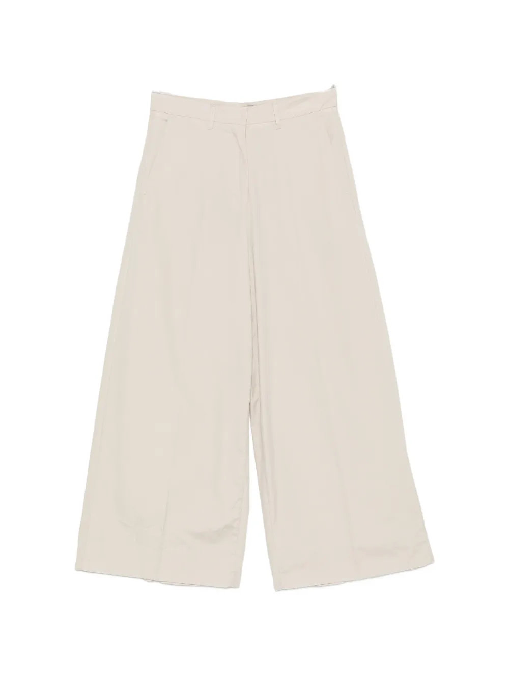 S Max Mara Palazzo Pants In Neutrals