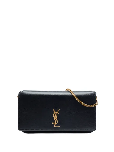 Saint Laurent Pre-Owned bandolera Cassandre de piel de becerro suave con monograma 2022