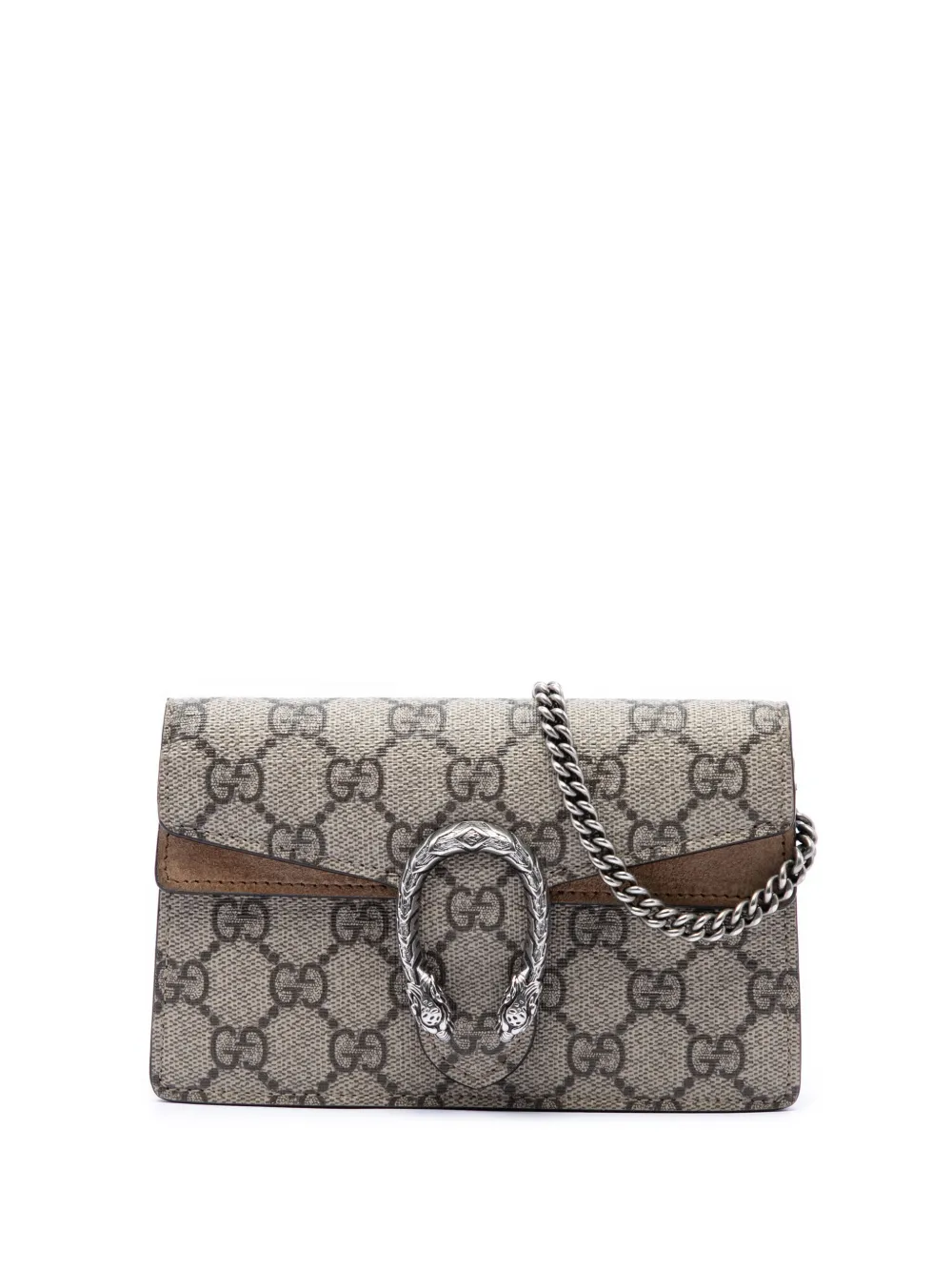 Gucci Pre-Owned 2000-2015 Mini GG Supreme Dionysus crossbody bag - Toni neutri