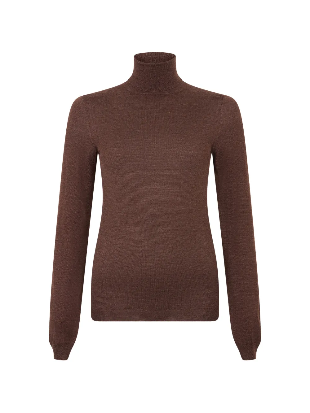 Maison Margiela roll-neck long-sleeve sweater - Braun