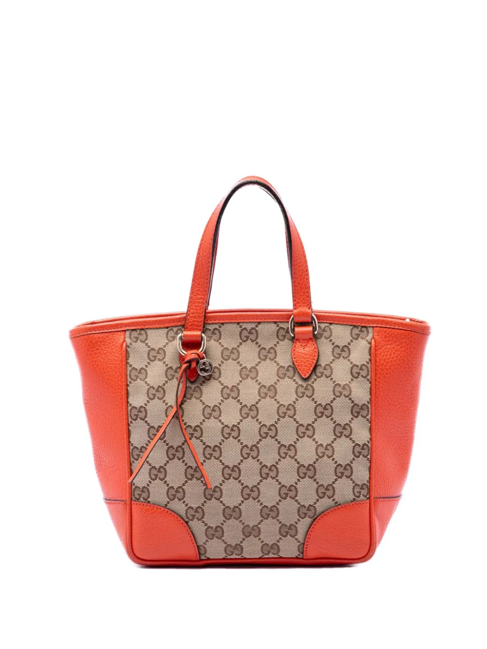 Gucci Pre-Owned 2016-2026 Small GG Canvas Bree satchel - Toni neutri