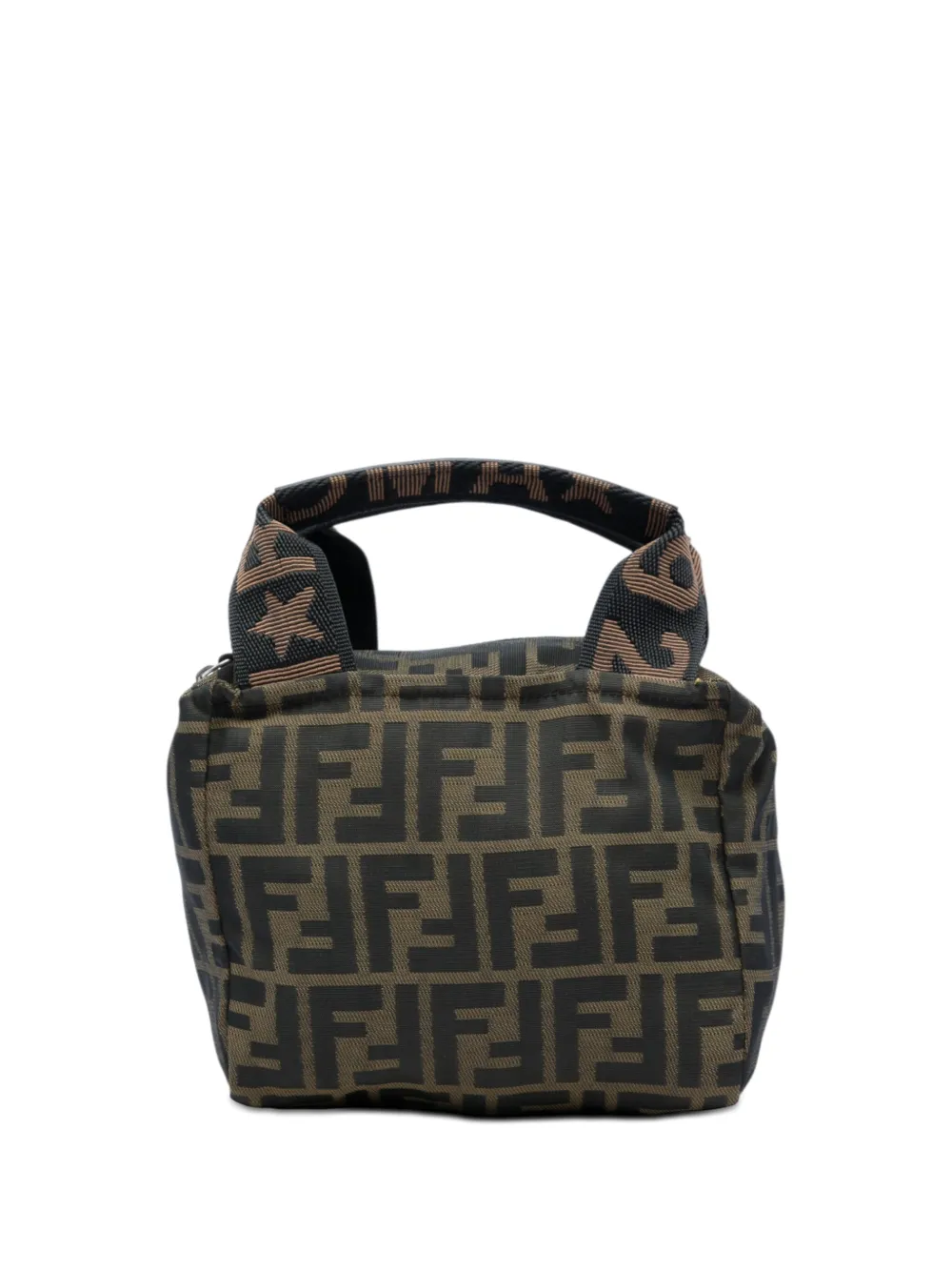 Fendi Pre-Owned 20th Century Mini Zucca Canvas handbag - Marrone
