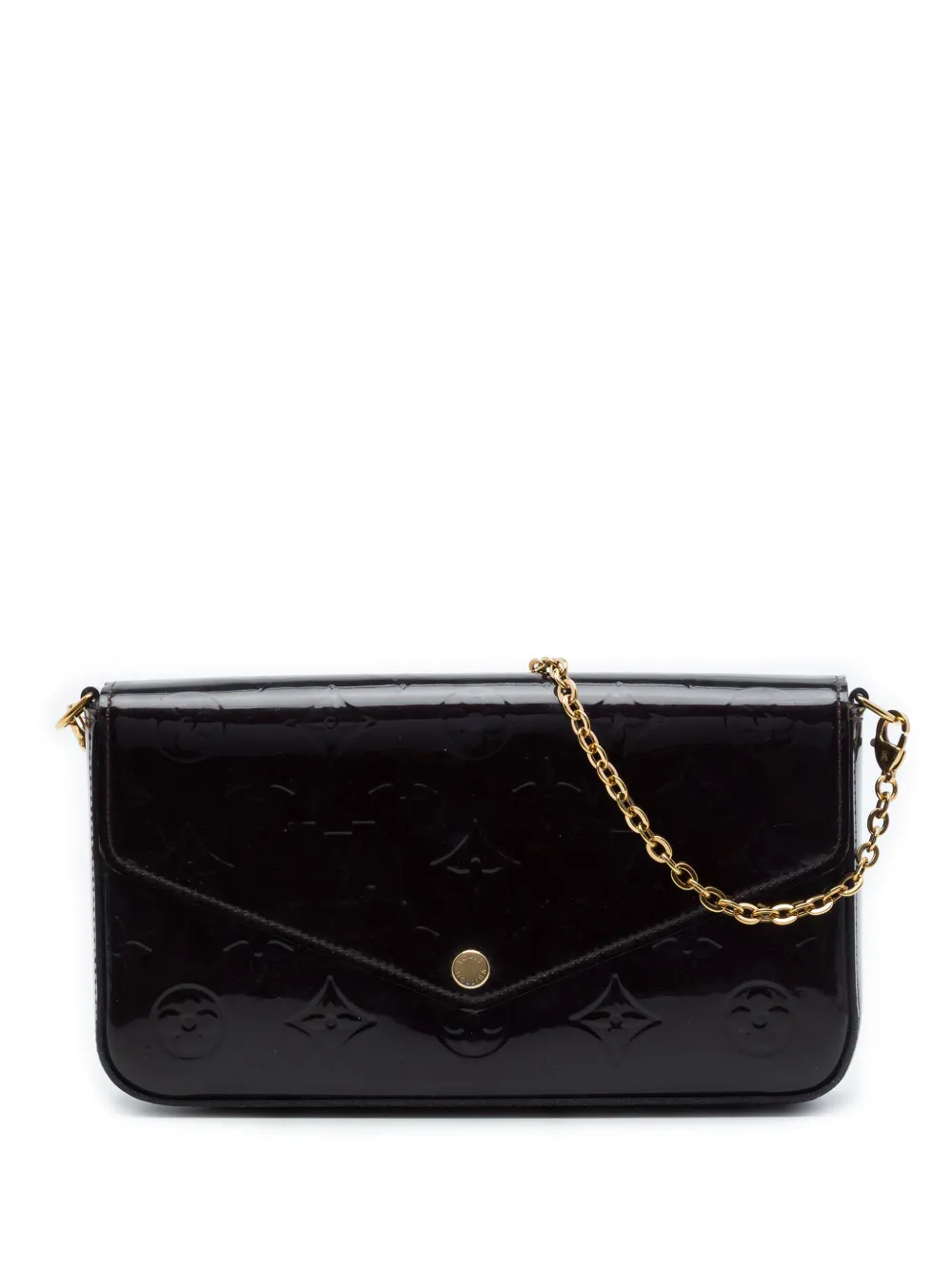 Louis Vuitton Pre-Owned 2017 Monogram Vernis Pochette Felicie crossbody bag - Viola
