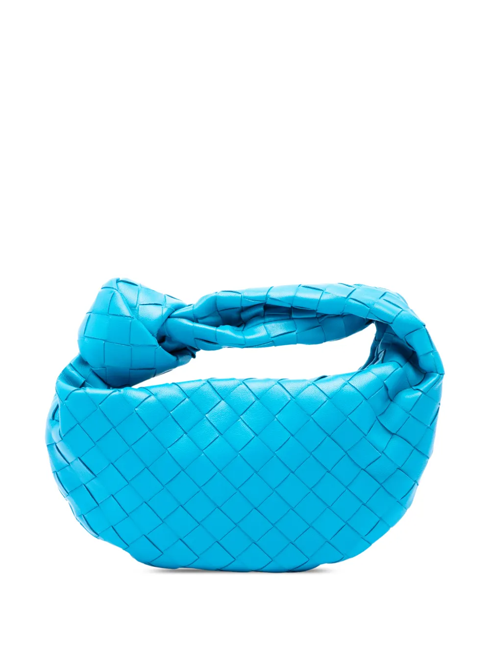 Bottega Veneta Pre-Owned 2012-2026 Mini Nappa Intrecciato Jodie hobo bag - Blau