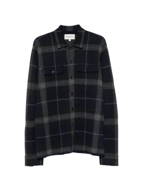 BOMPARD sobrecamisa con motivo de cuadros tartán