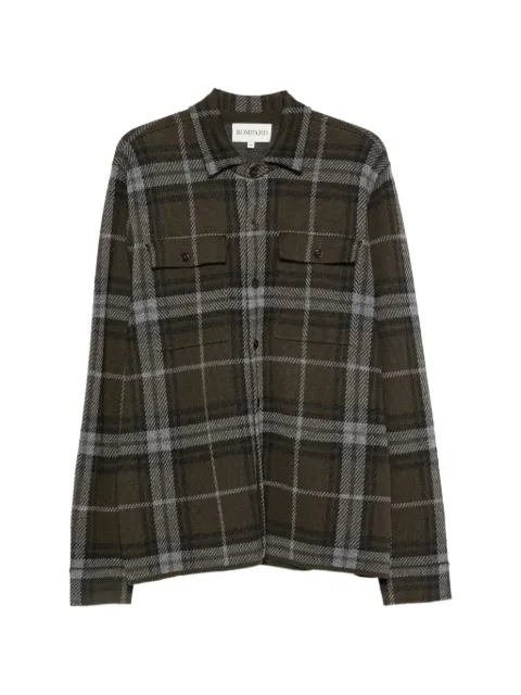 BOMPARD sobrecamisa con motivo de cuadros tartán