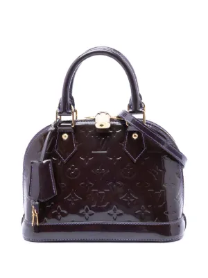 Louis Vuitton Pre-Owned 2013 モノグラム ヴェルニ アルマ BB 