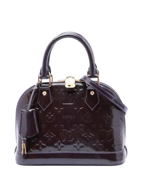 Louis Vuitton Pre-Owned 2016 Monogram Vernis Alma BB satchel