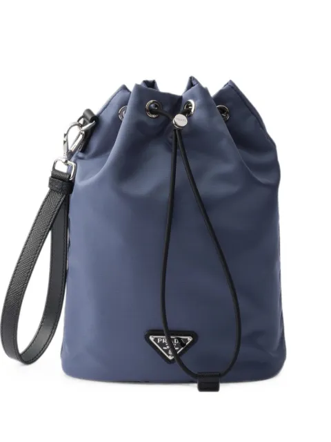 Prada Re-Nylon and Saffiano leather shoulder bag