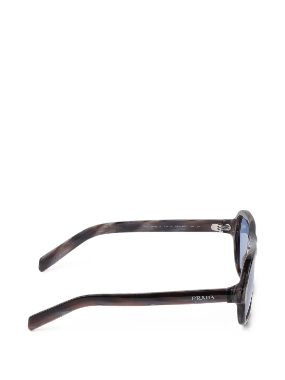 Prada Eyewear Zonnebril met piloten montuur Grijs