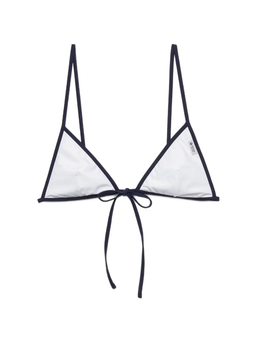 Prada Jersey bikini top - Weiß