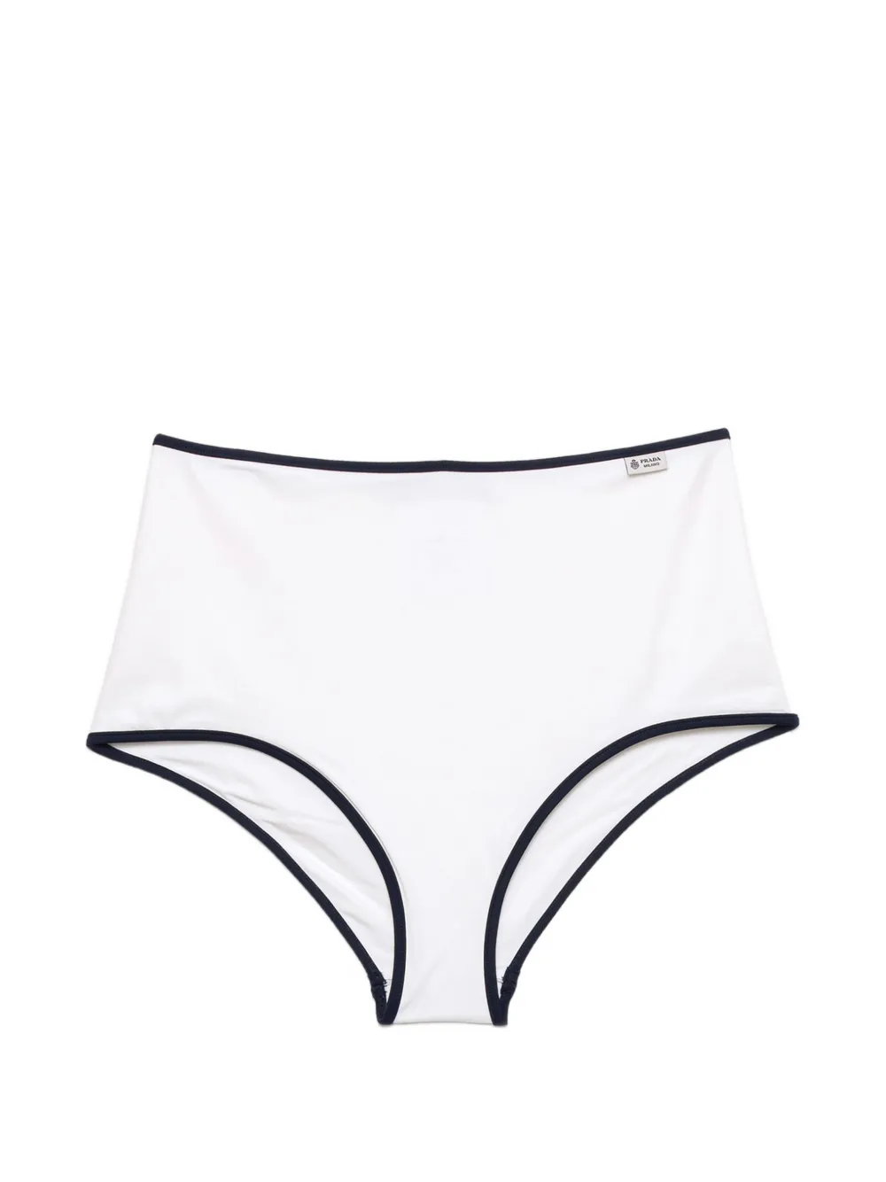 Prada Jersey bikini panty - Weiß