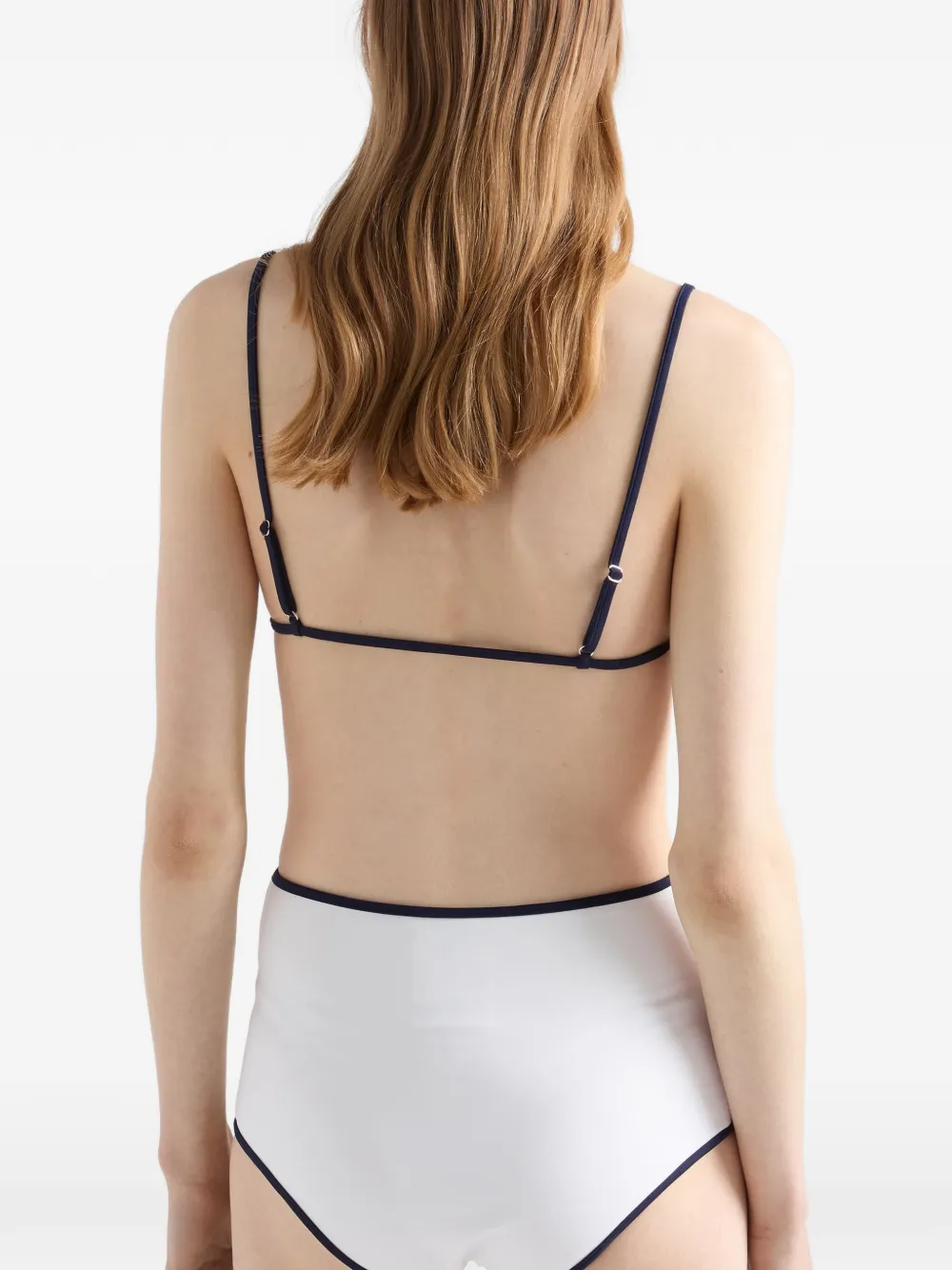 Prada Jersey bikinislip Wit