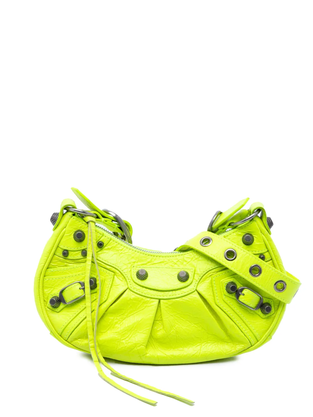 Balenciaga Pre-Owned 2010 Lambskin Motocross Le Cagole XS crossbody bag - Gelb