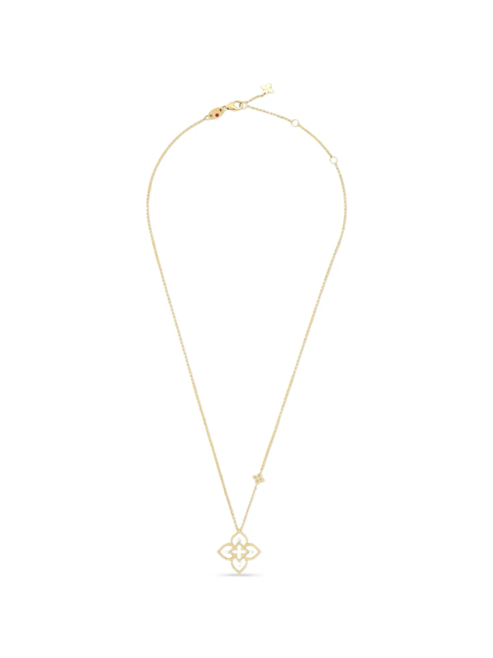 Roberto Coin Venetian Princess diamond necklace - Gold