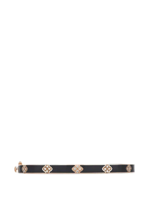 Roberto Coin Venetian Princess diamond and enamel bracelet