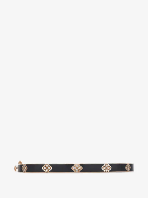 Roberto Coin Venetian Princess diamond and enamel bracelet