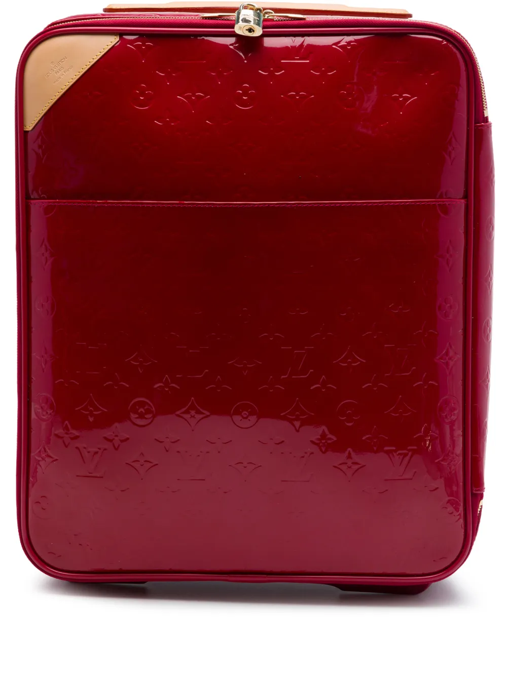 Louis Vuitton Pre-Owned 2010 Monogram Vernis Pegase 45 travel bag - Rosso