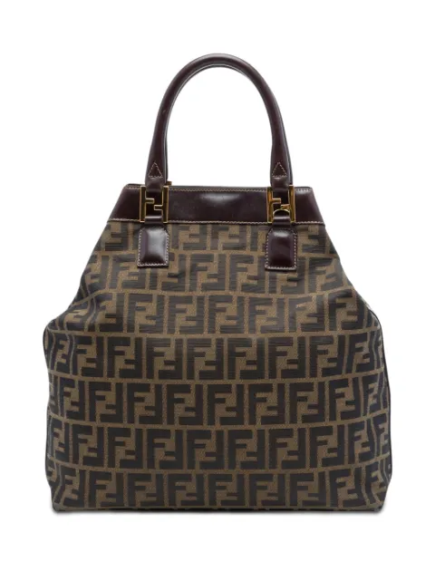 Fendi Pre-Owned Borsa tote in tela con motivo Zucca XX secolo