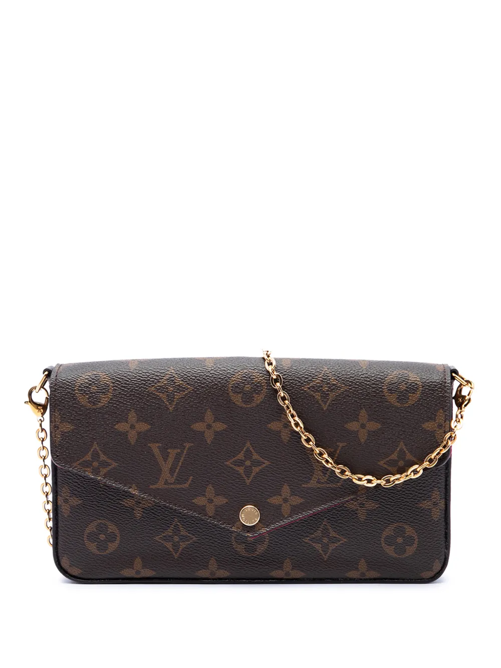 Louis Vuitton Pre-Owned 2016 Monogram Pochette Felicie crossbody bag - Braun