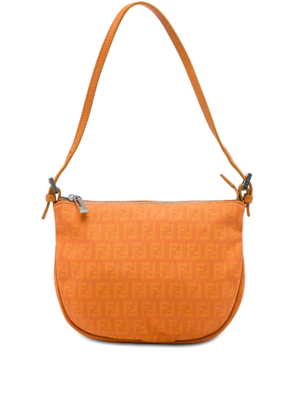 Fendi Pre-Owned 2000-2010 Zucchino Canvas Hobo shoulder bag - Arancione