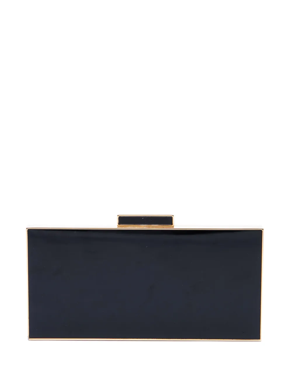 Saint Laurent Pre-Owned 2021 Acrylic Box Minaudiere clutch bag - Nero