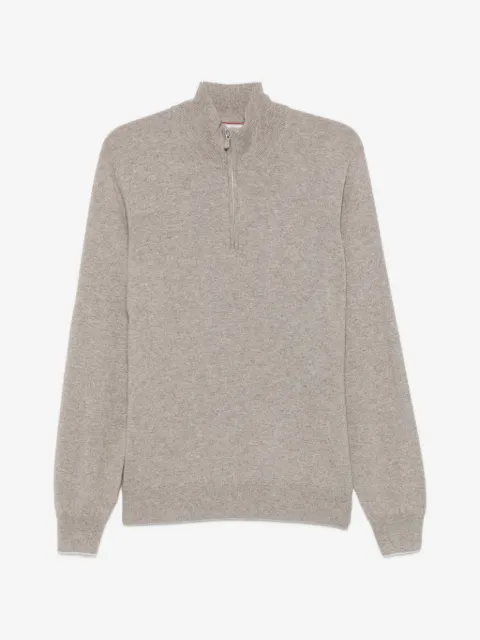 Brunello Cucinelli quarter-zip sweater