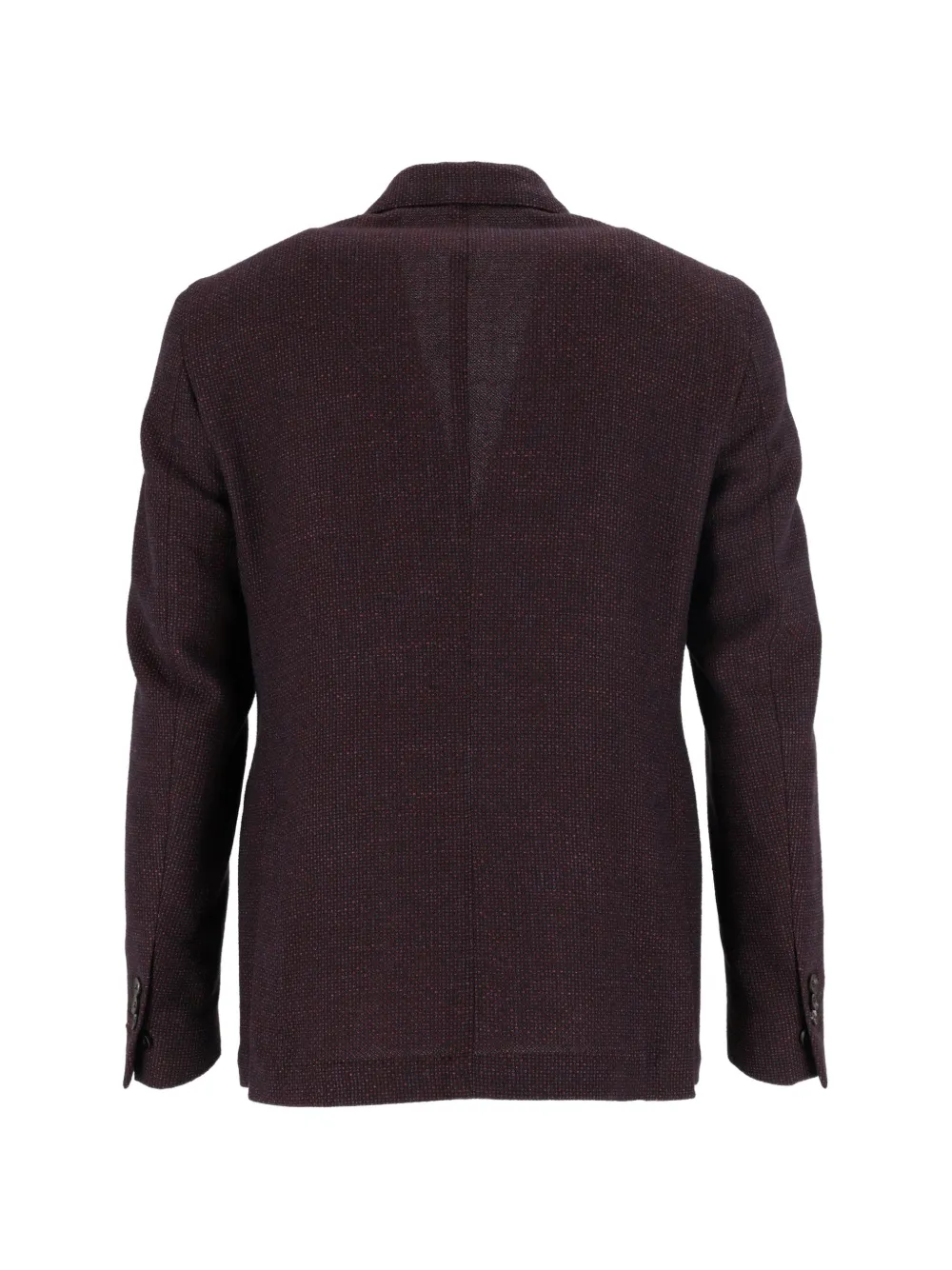 Brera Jack met dubbele rij knopen en puntige revers Rood