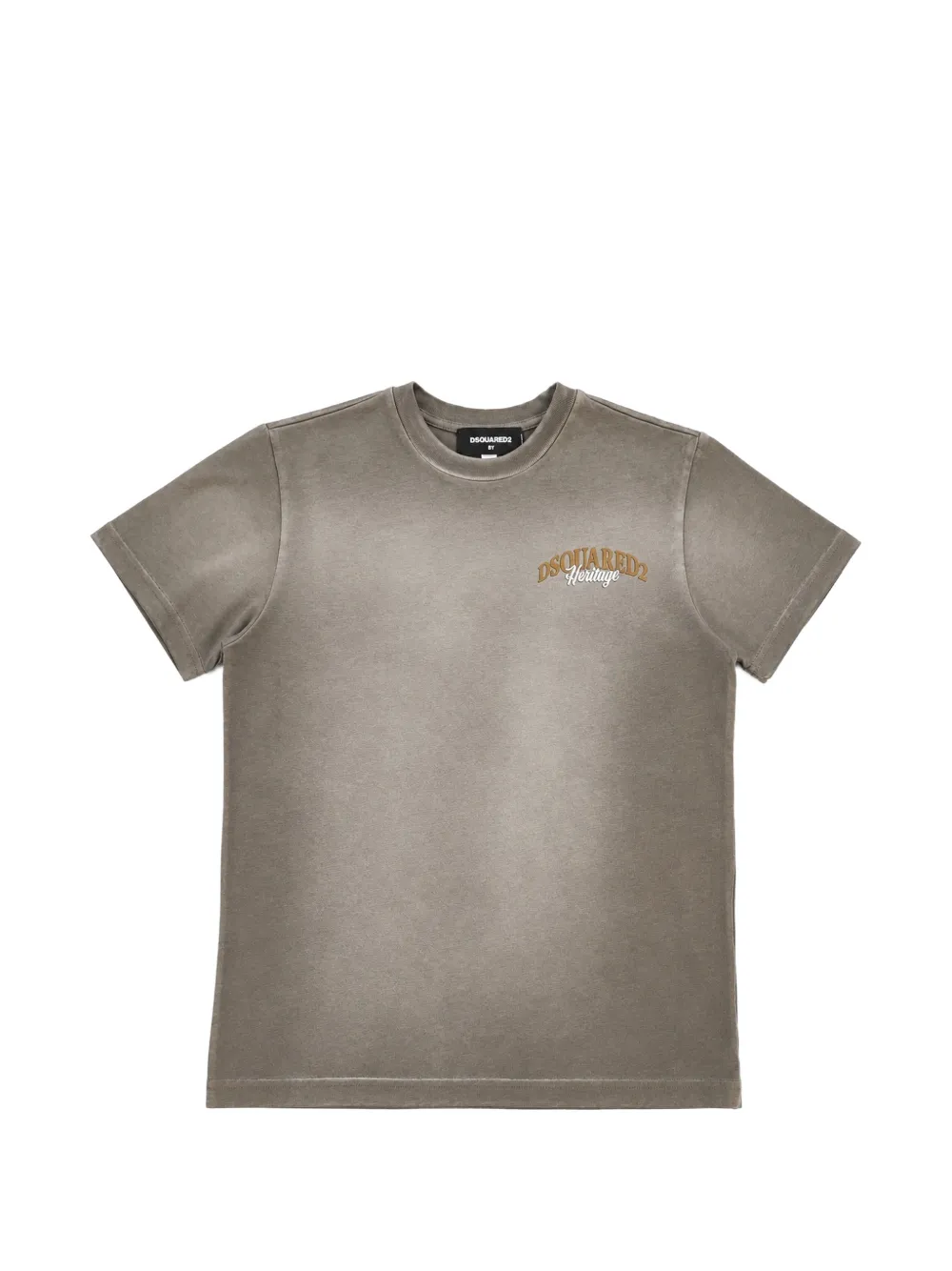 DSQUARED2 KIDS logo-print short-sleeve T-shirt - Grigio