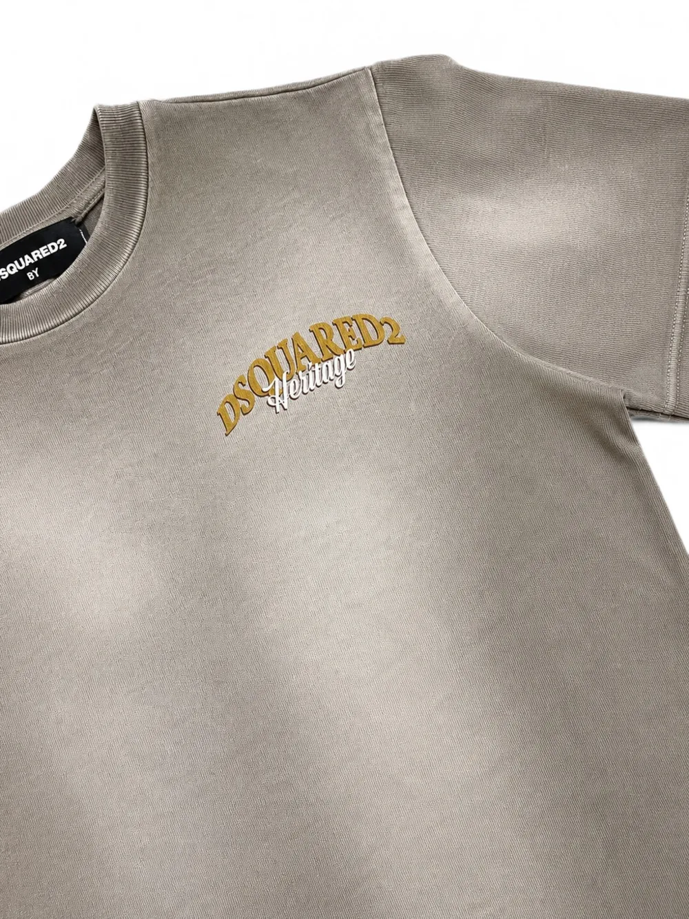 DSQUARED2 KIDS T-shirt met logoprint Grijs