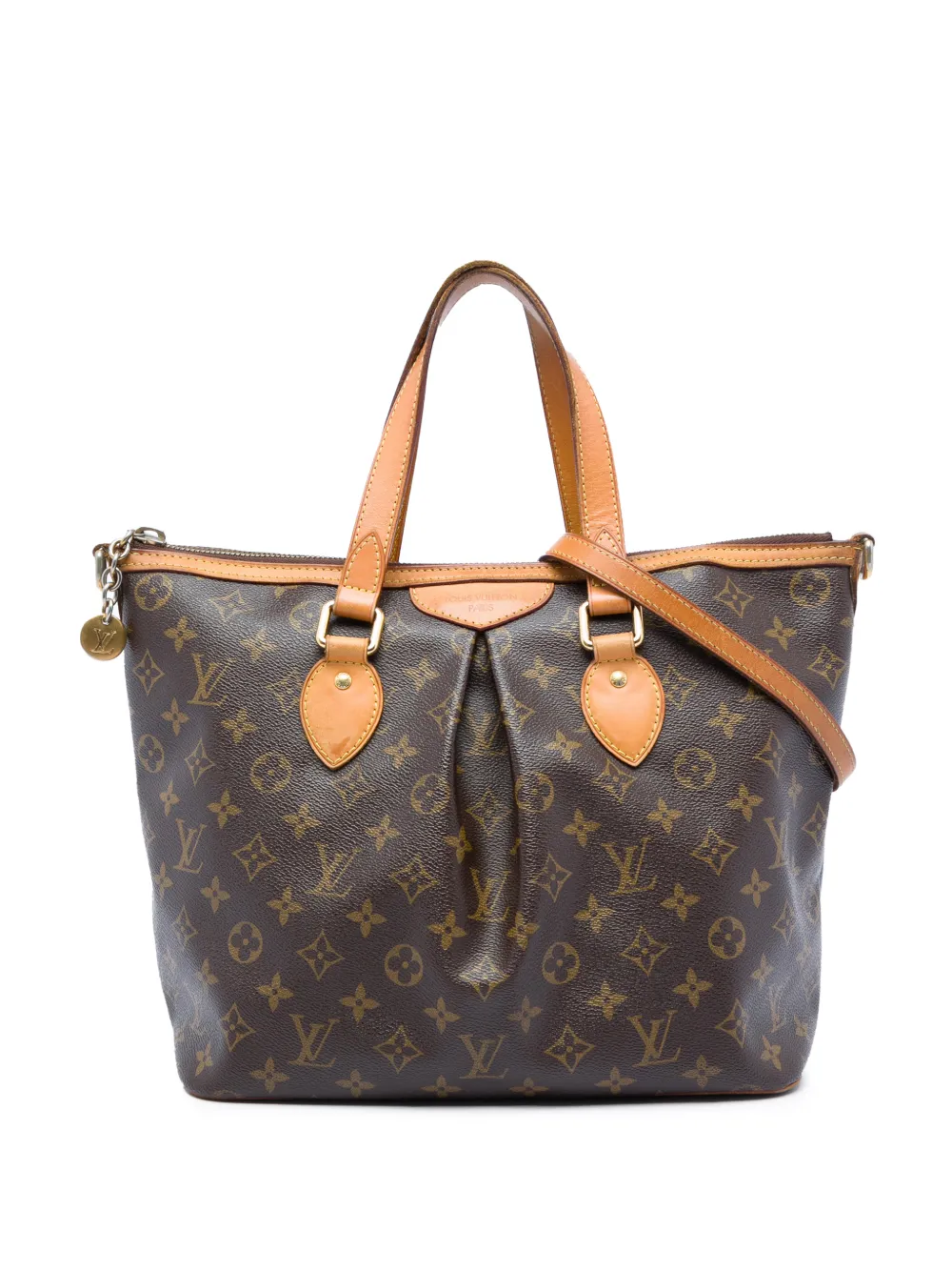 Louis Vuitton Pre-Owned 2011 Monogram Palermo PM satchel - Braun
