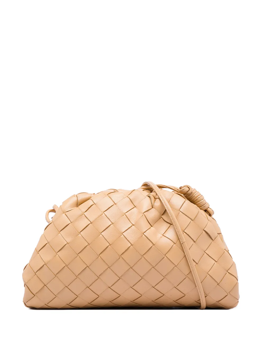 Bottega Veneta Pre-Owned 2012-2026 Nappa Intrecciato The Mini Pouch crossbody bag - Braun