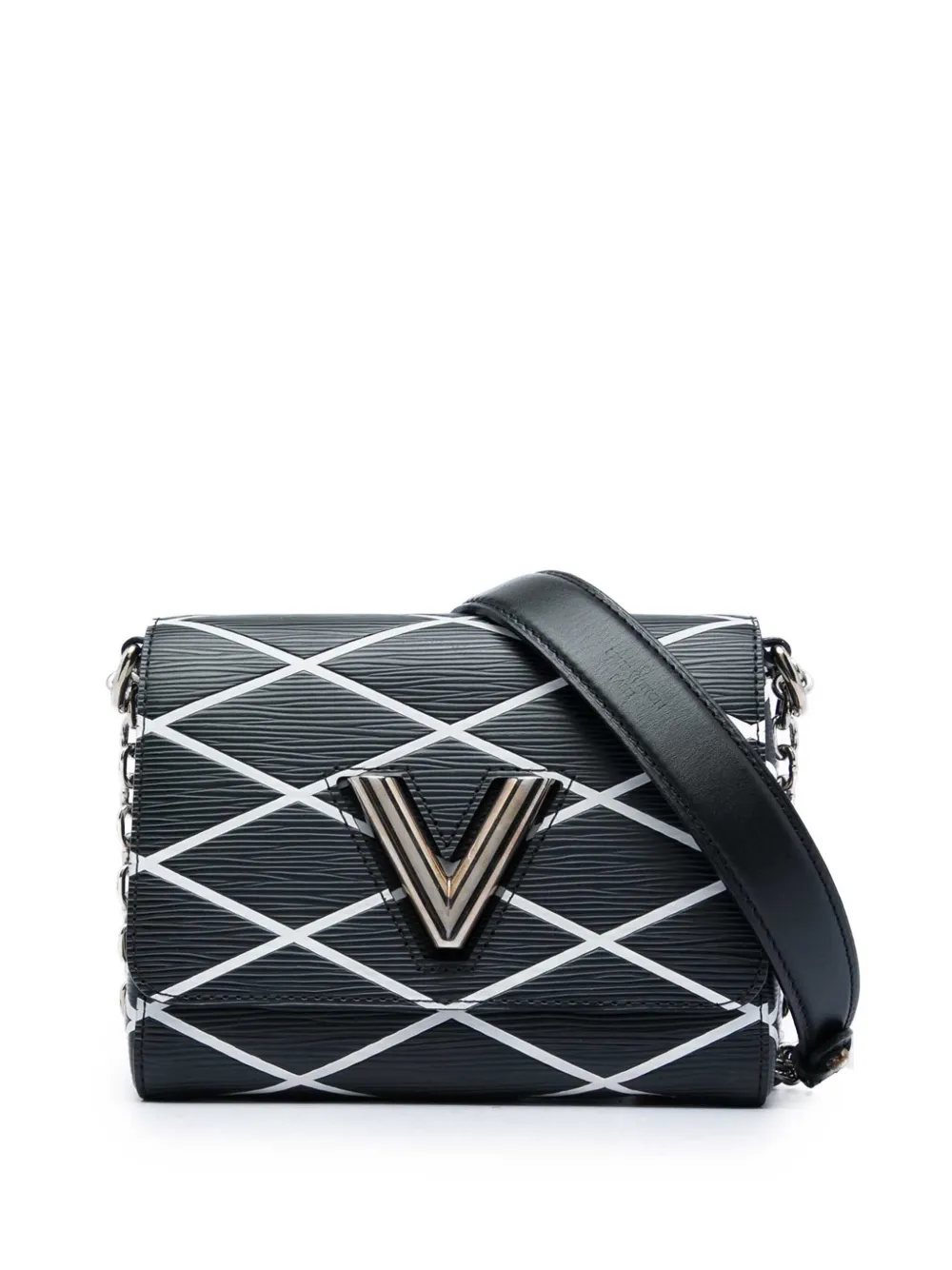 Louis Vuitton Pre-Owned 2015 Epi Malletage Twist crossbody bag - Schwarz