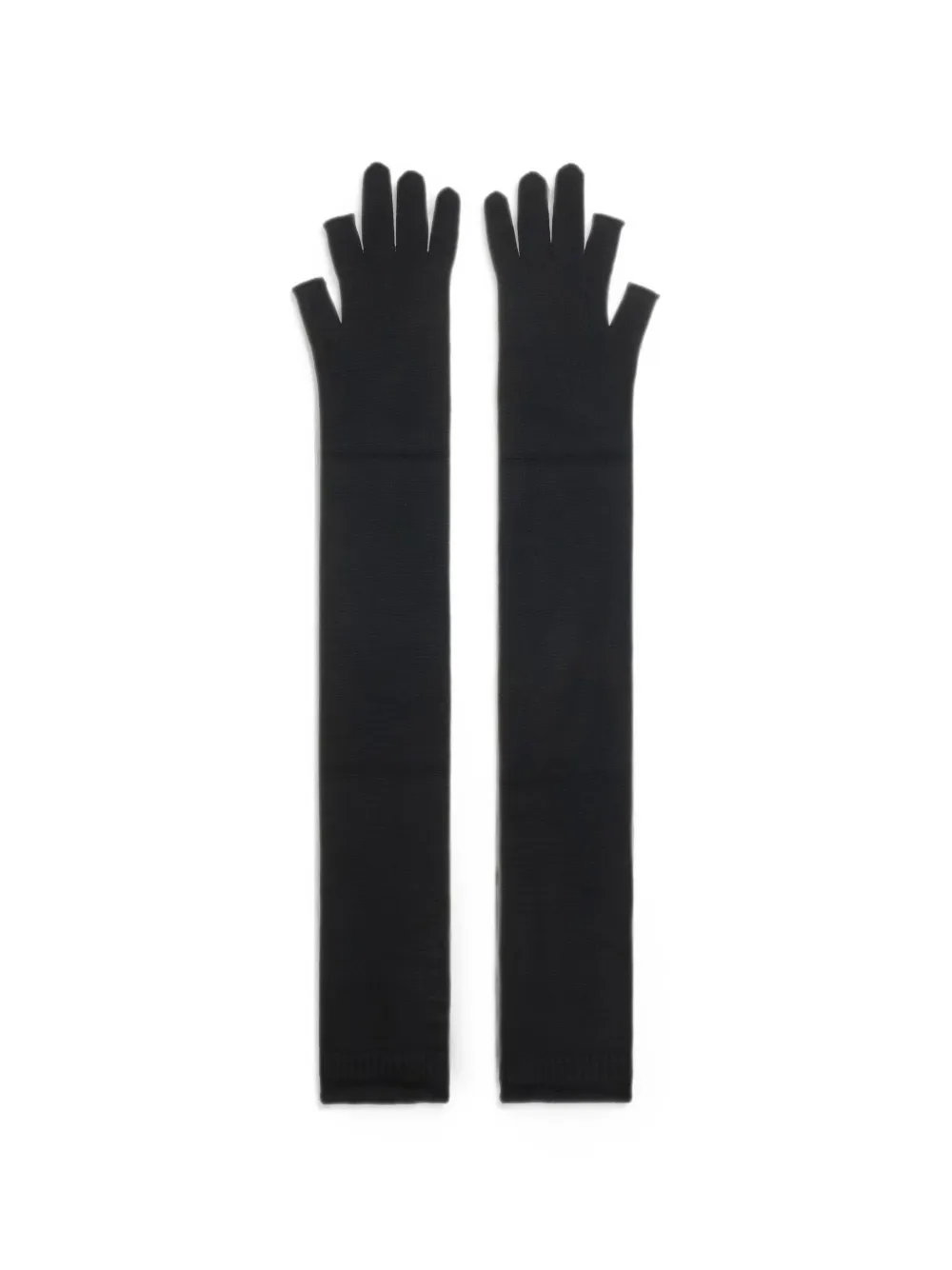Rick Owens Vingerloze handschoenen Zwart