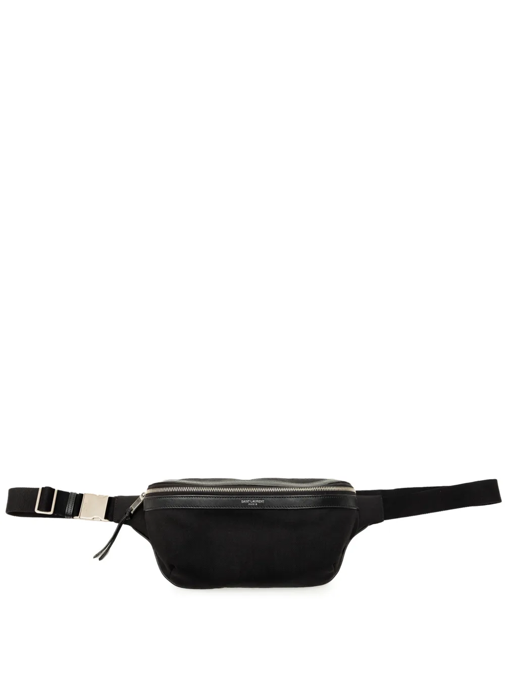 Saint Laurent Pre-Owned 2021 Canvas City belt bag - Nero