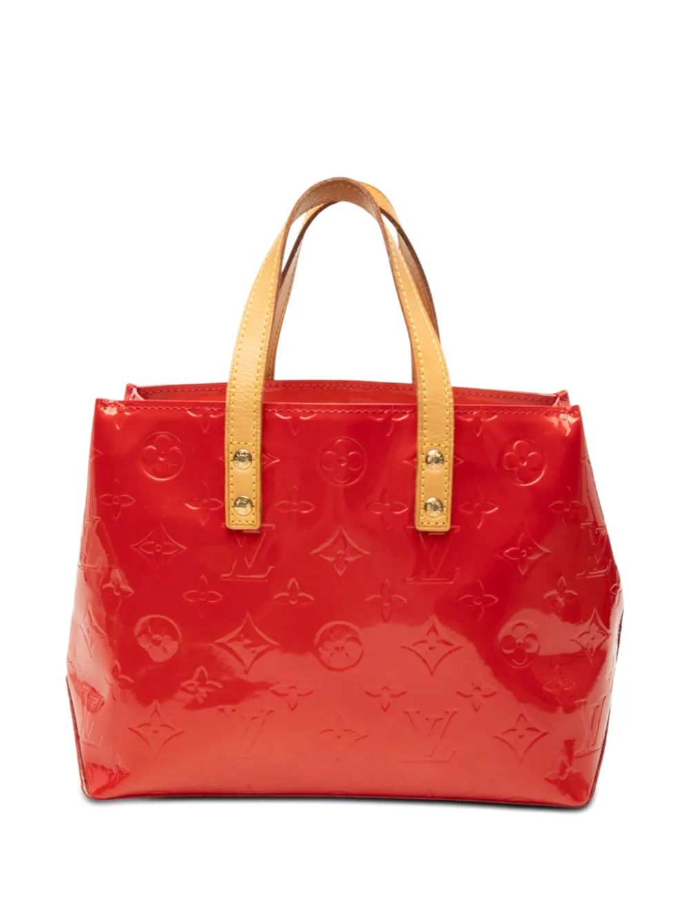 Louis Vuitton Pre-Owned 2001 Monogram Vernis Reade PM handbag - Rosso