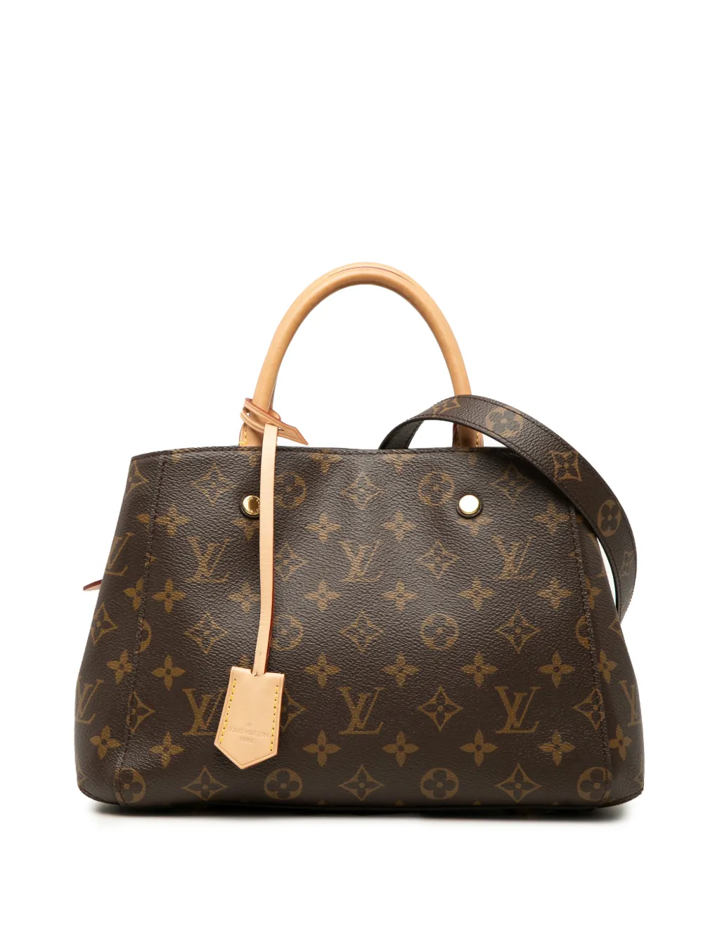 Louis Vuitton Pre-Owned 2020 Monogram Montaigne BB satchel - Marrone