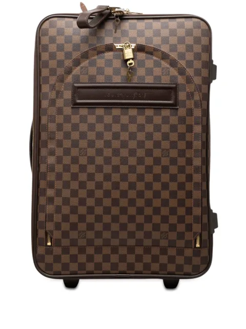 Louis Vuitton Pre-Owned 2000 Damier Ebene Pegase Legere 55 travel bag